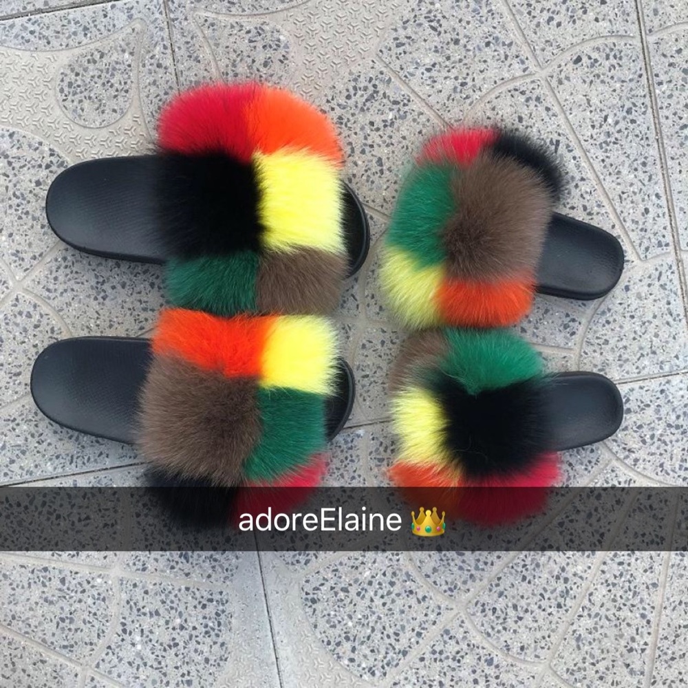 Dark Multicolor Slides